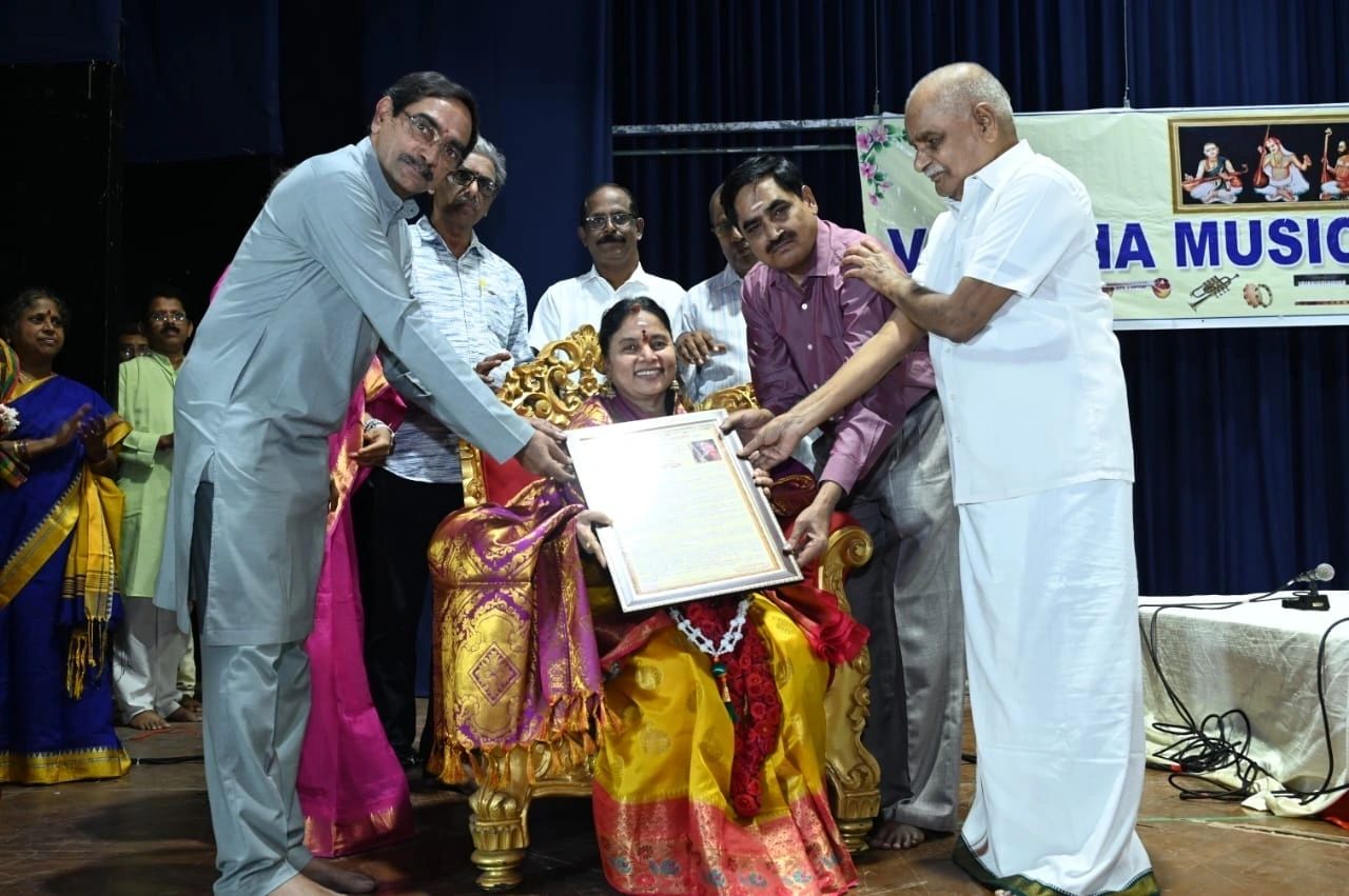 October 10, 2024. Nedunuri Krishna Murthy Award Presentation